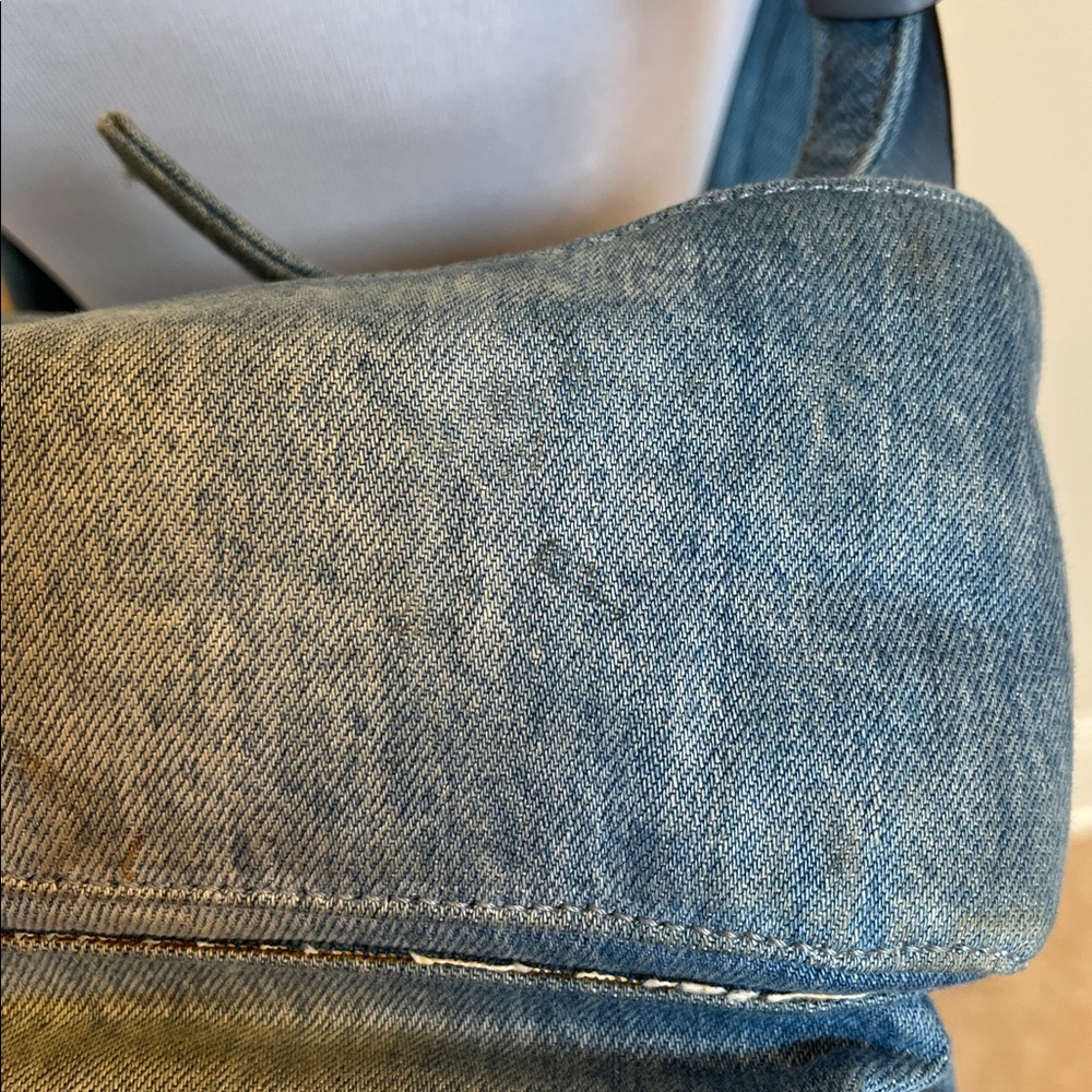 Valentino Denim Butterfly Backpack - Picture 15 of 16
